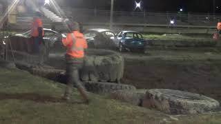 Halloween Chain & wire Demolition Derby 2018 (Bay county fairgrounds) Bay City,Michigan