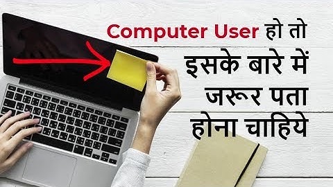 Sticky Notes Windows 10 👉 Computer User Must Know