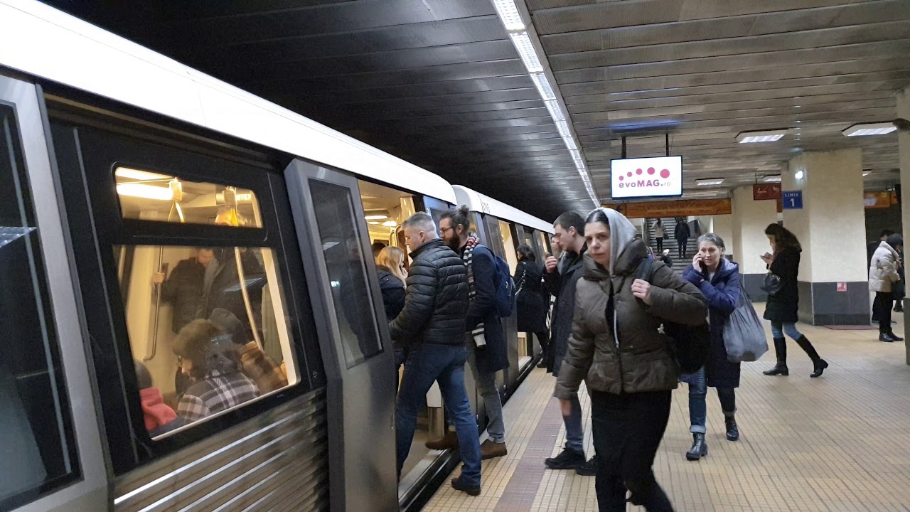 [4K] Bucharest Metro- BOMBARDIER Metro 