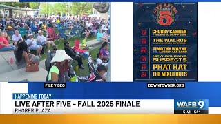 Final Live After Five of the Fall season happening Friday