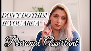 Don't do this if you are a Personal Assistant | Tips for Personal and Executive Assistants by Ceylan Islamoglu 84,083 views 3 years ago 12 minutes, 42 seconds