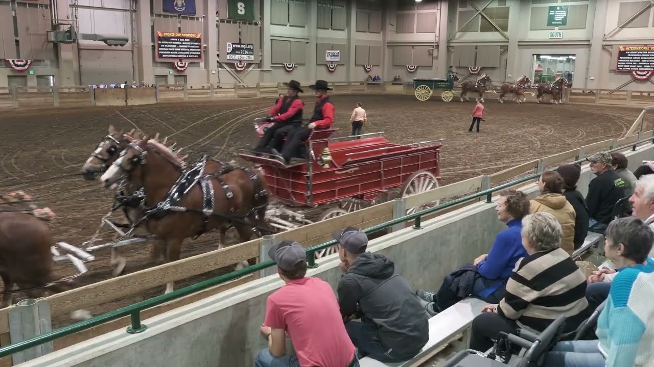 Michigan Great Lakes International (2025) Six Horse Hitch