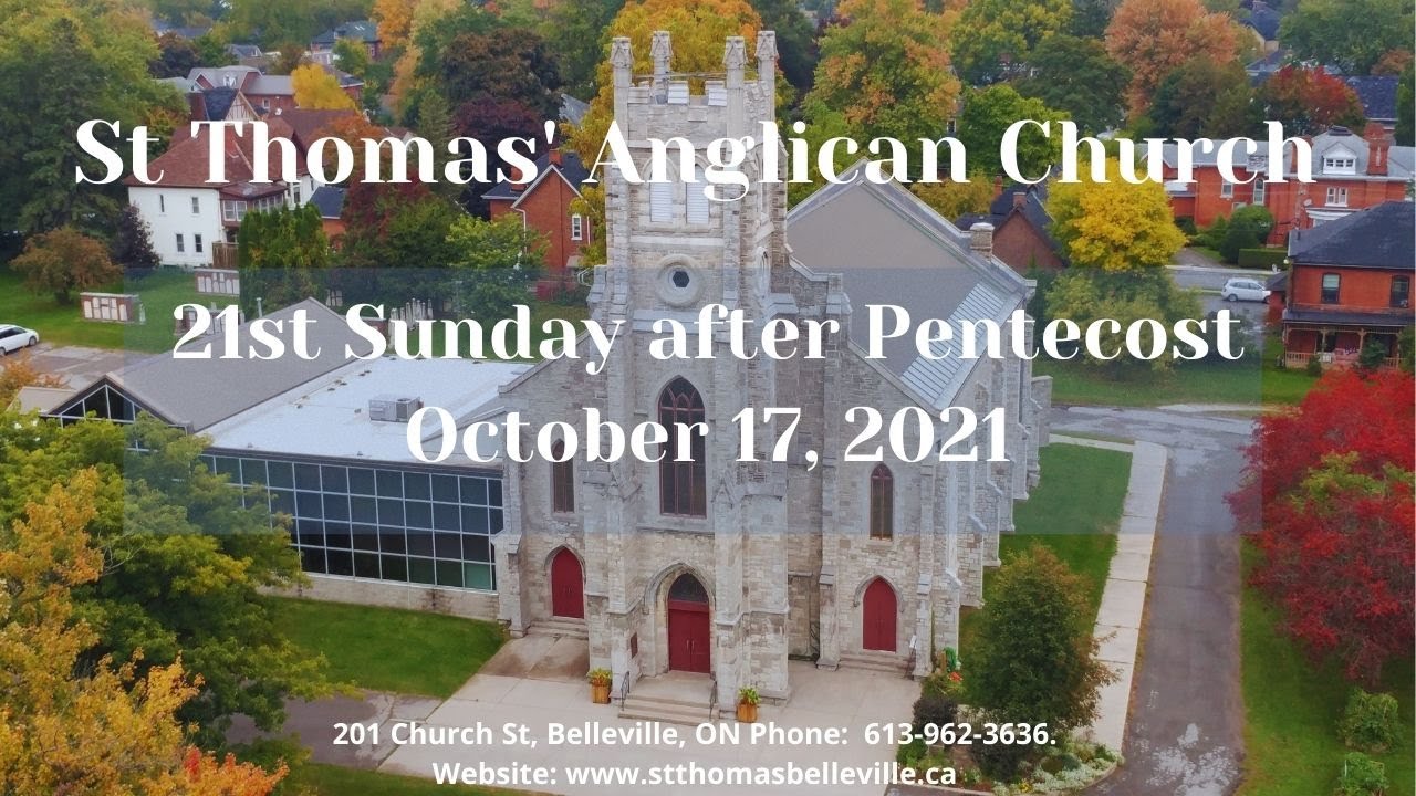 21st Sunday after Pentecost- October 17, 2021 - YouTube