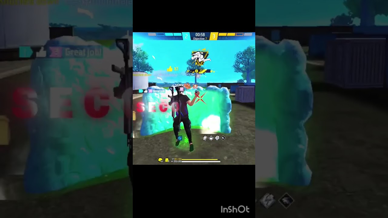 LS JOD FREE FIRE GAMING SHORTS/ 