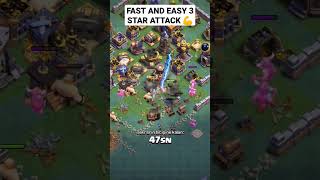 EASY 3 STAR ATTACK 🔥 #bh9 #gaming #clashofclans #builderbase #clash #coc #game #clans