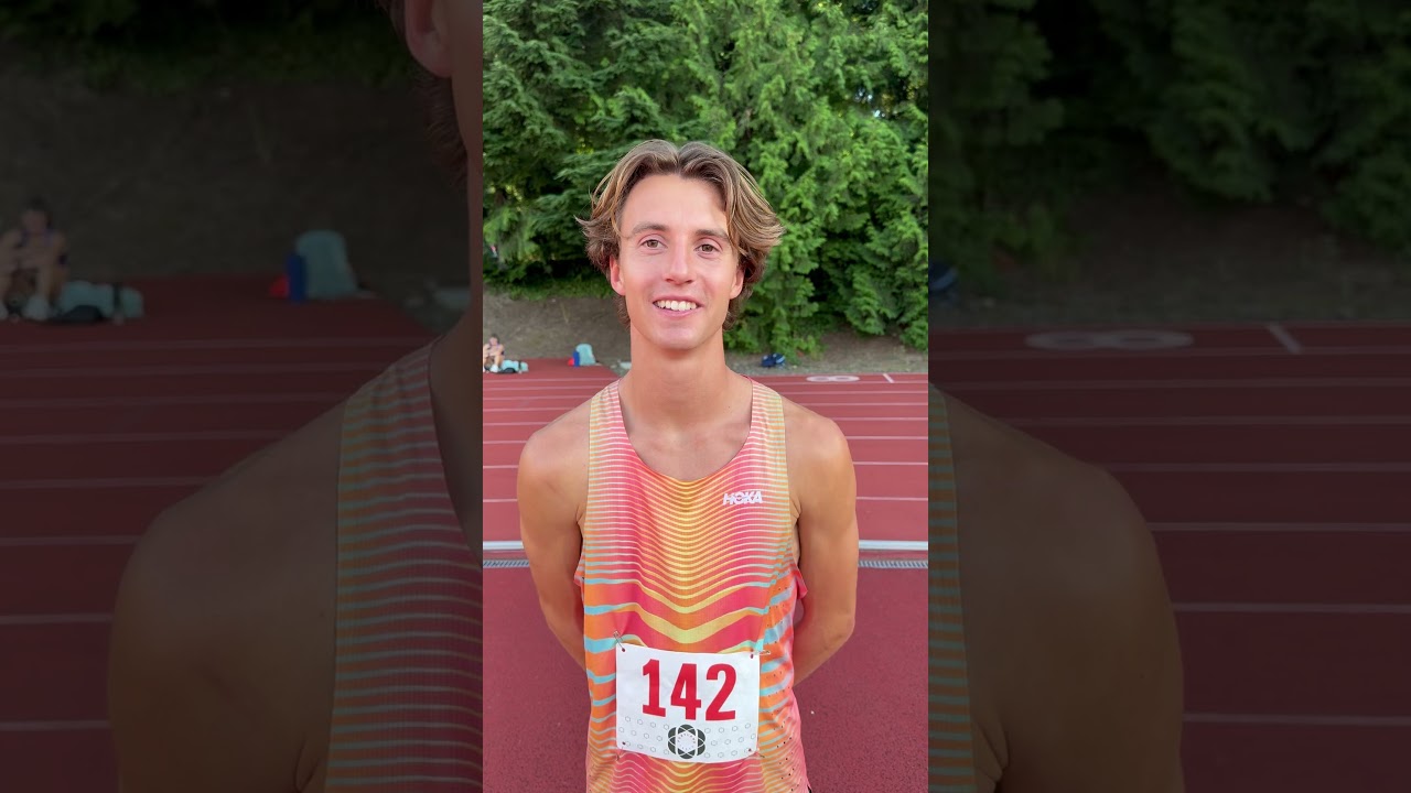 Colin Sahlman gets a PB and the win at the Stumptown Twilight meet. Will run the 800 at US Champs