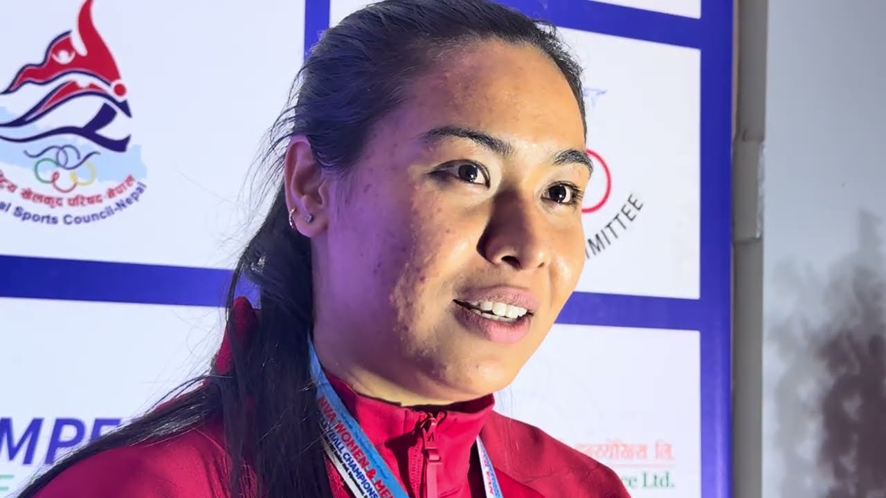 सर्बोउत्कृष्ट खेलाडी प्रतिभा माली- New diamond च्याम्पियन ९औ NVA 2082