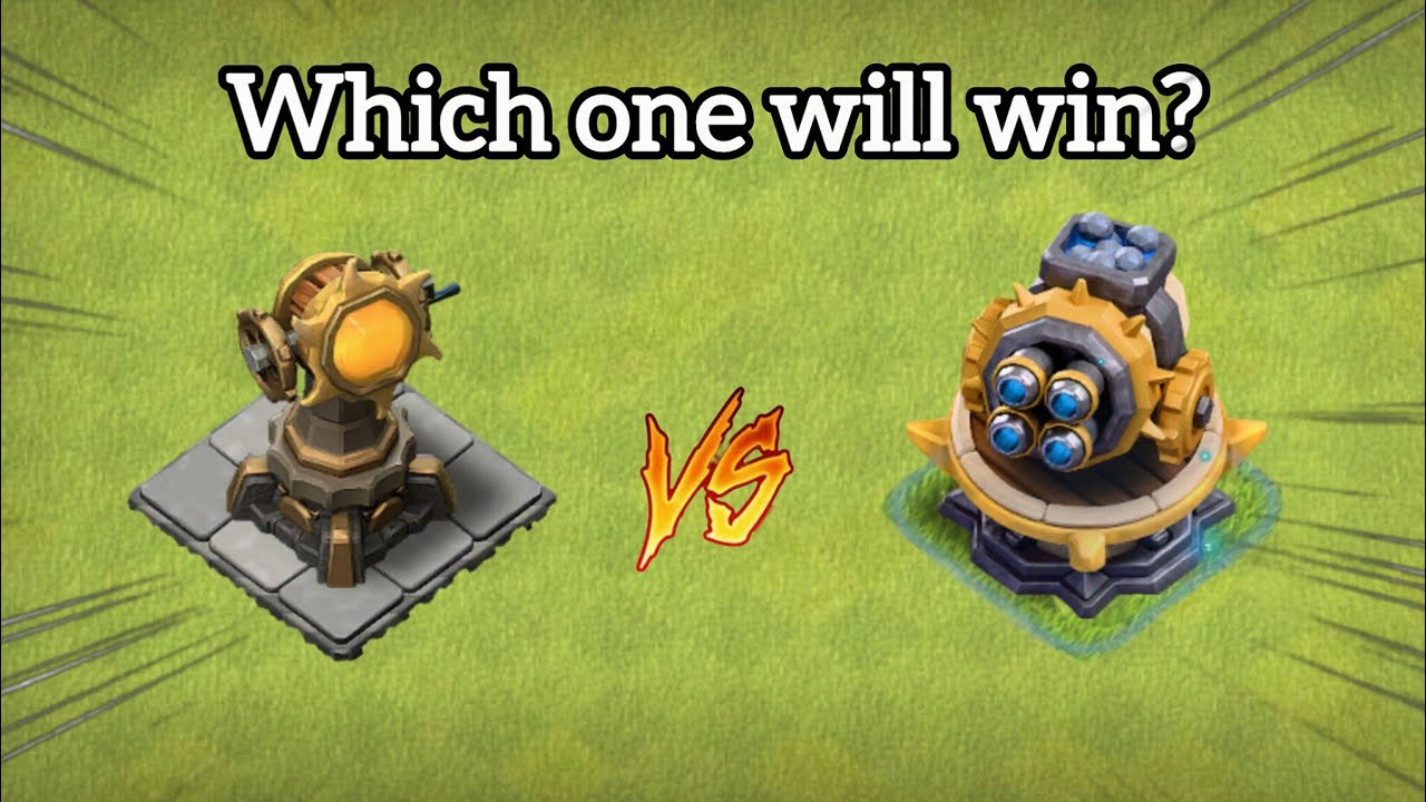 Light beam vs Multi-gear tower | Clash of Clans 