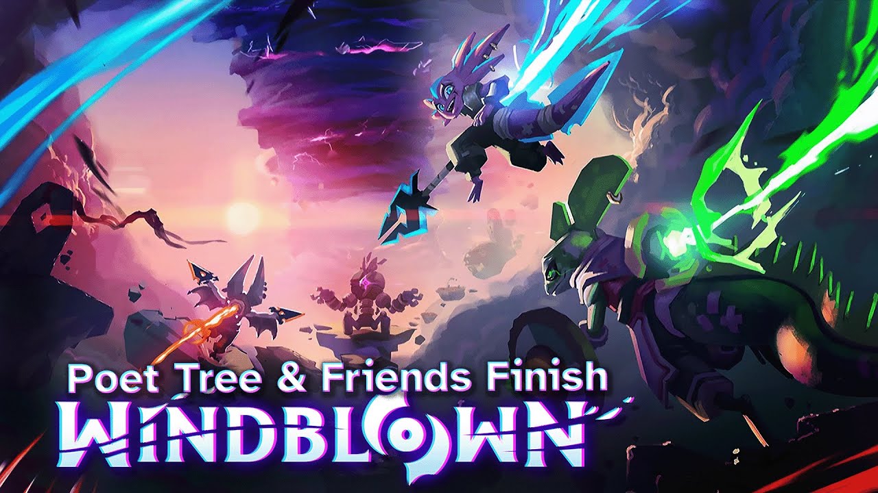 The BEST ONLINE CO-OP Roguelike Experience | Windblown Part 2 w/ Poet Tree & Friends