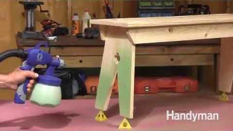 How to Use a HVLP Sprayer