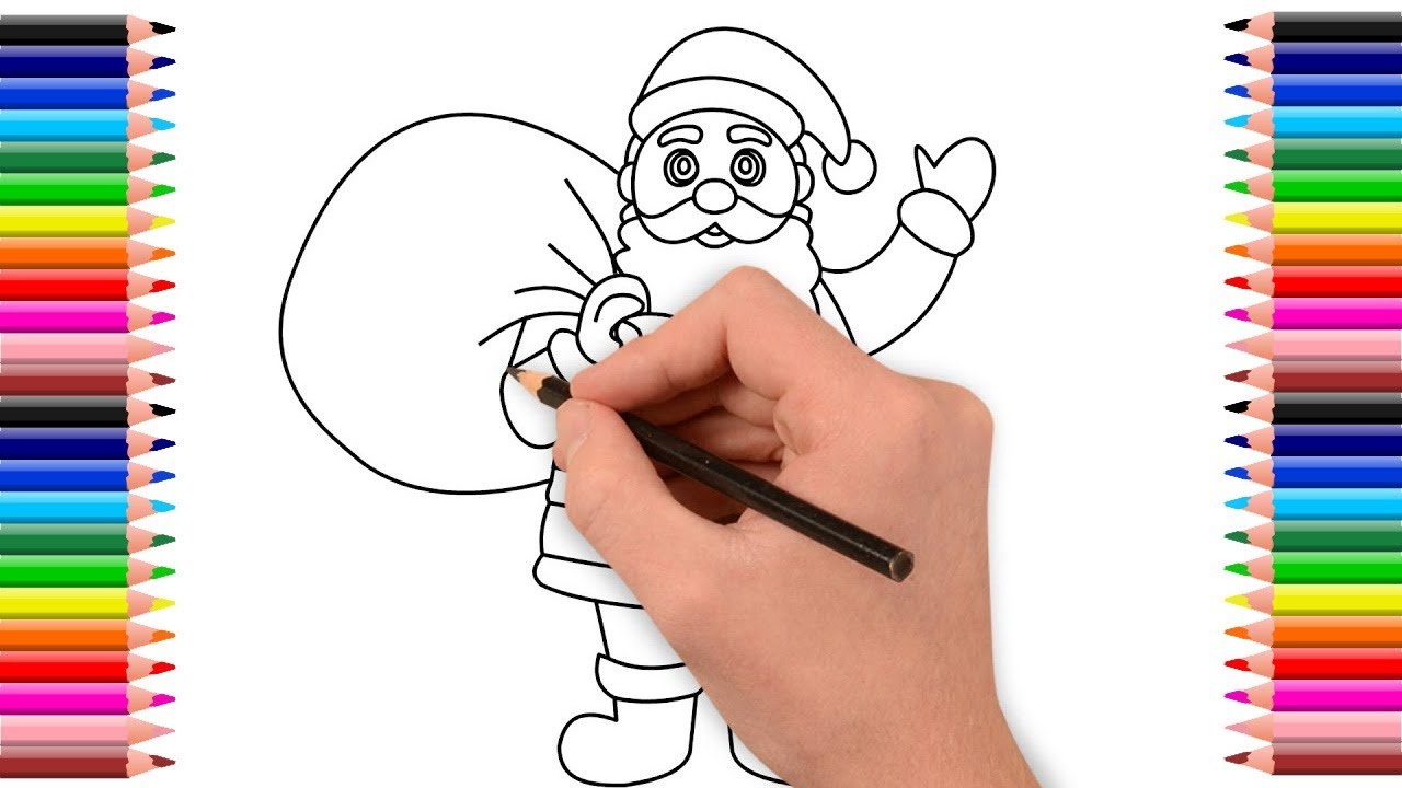 How To Wiki 89 How To Draw Santa Claus Full Body