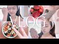 ☕️ vlog: lazy saturday off work| grwm/brunch cooking 🥗| intern summer diary ~ chill, soft spoken 🐚