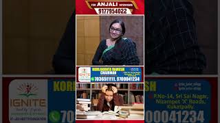 IGNITE College Kukatpally College tour with journalist Anjali | Best College |