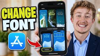 How To Change Font & Color on iPhone Lock Screen - Full Guide