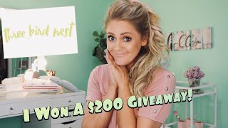 Three Bird Nest Haul ~ I Won $200 On Instgram For 3BN! Unboxing & Try On!