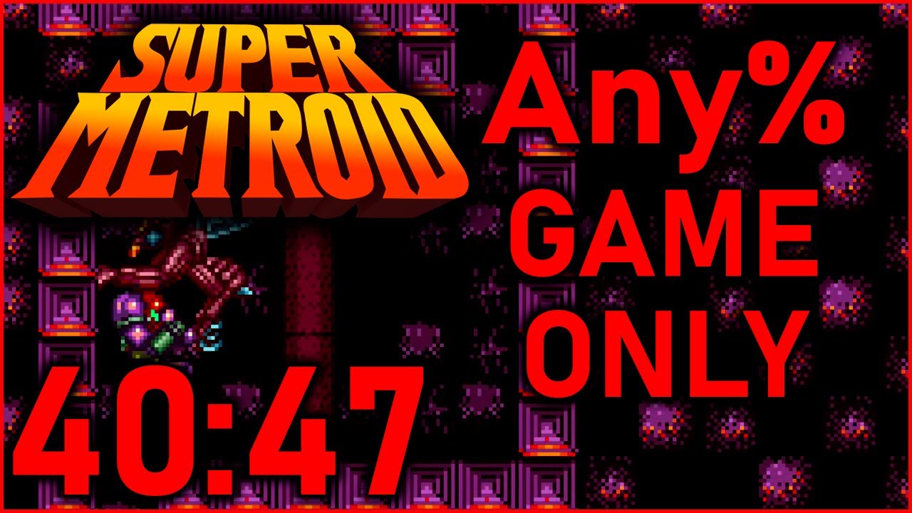 Super Metroid - Any% Speedrun in 