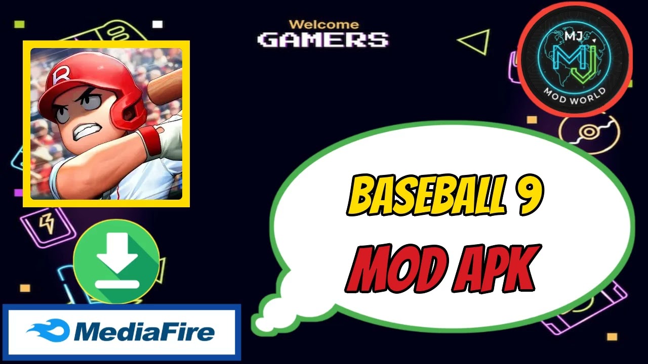 BASEBALL 9 Mod APK 3.8.0 2025 - Unlimited Money, Gems & All Features Unlocked