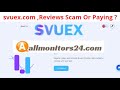 Svuexcom reviews scam or paying 