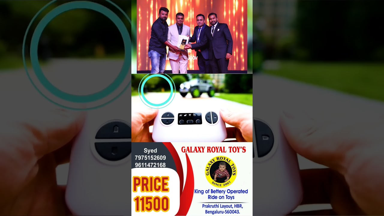 RT600 KIDS JEEP Galaxy royal toys 