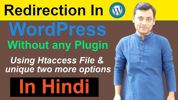 How To Redirect a URL in WordPress Without Plugin | With Htaccess Or Jquery Or WP Functions | 3 Ways
