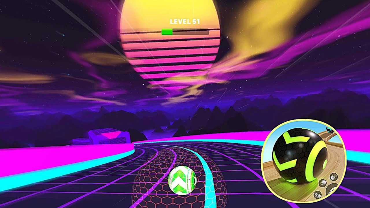 Racing Ball Master 3D Landscape Gameplay Android iOS Game 3