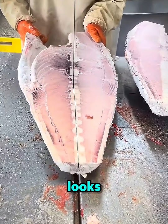 Why Tuna Fish Is Frozen Like Wood 🐟❄️