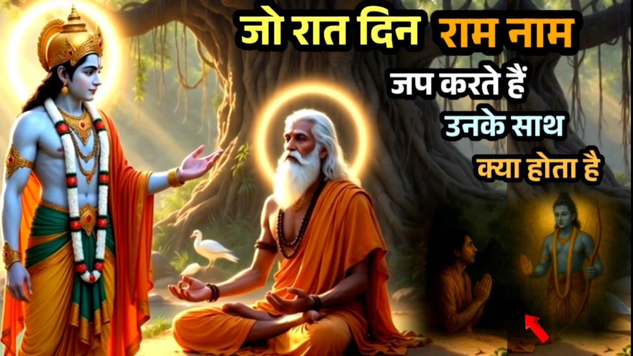 जो रात दिन राम नाम जप करते हैं | उनके साथ क्या होता है | ram naam jap | mahima |Hanuman Vachan 
