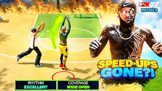 NBA 2K27 PATCH 2 RAW GAMEPLAY🤯… SPEED-UPS GONE! SHOOTING FEELS AMAZING NOW😭!
