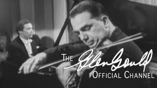 Glenn Gould - Strauss, Cäcilie op. 27/2 & Violin Sonata in E-Flat major op. 18 (OFFICIAL)