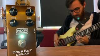 MXR M84 Bass Fuzz Deluxe [Quick Demo]
