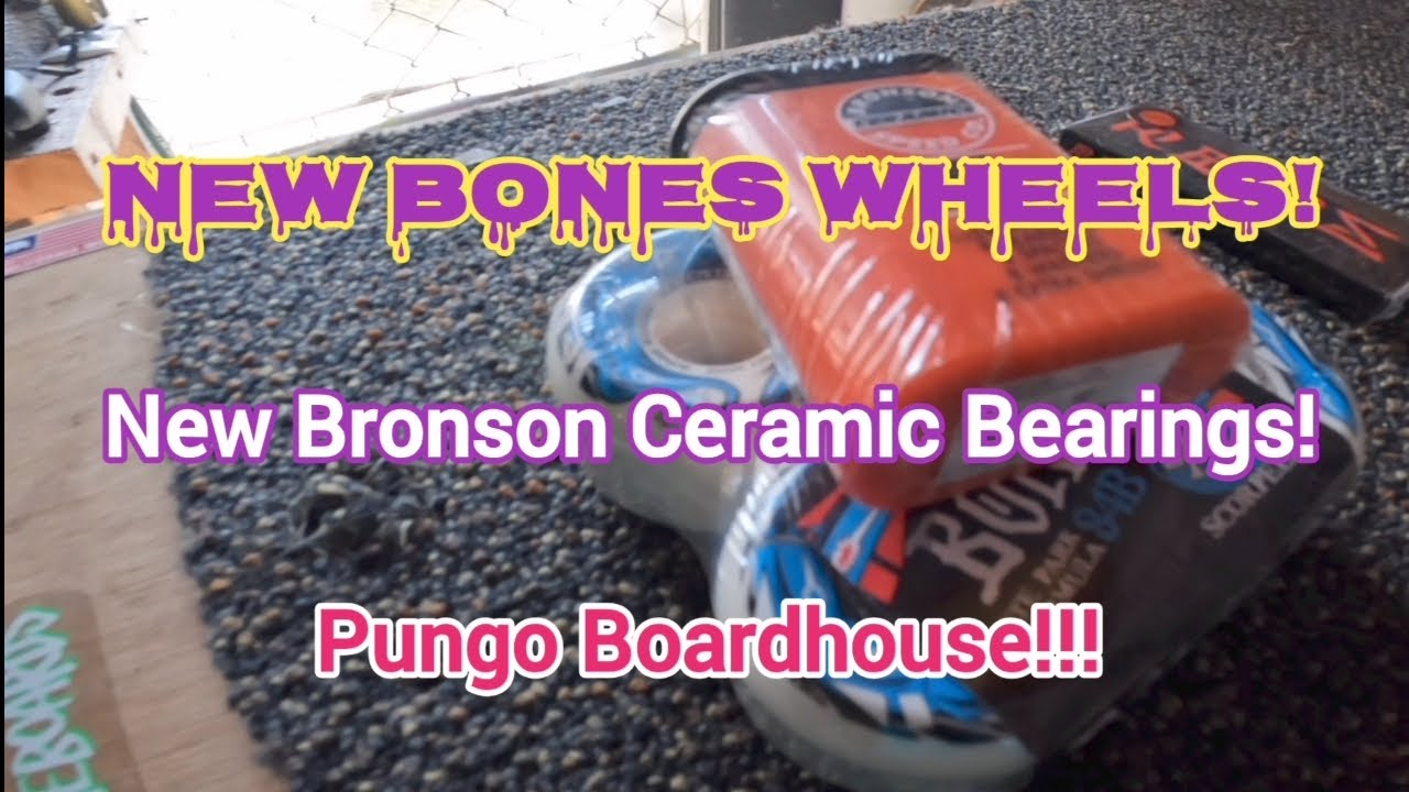Новые колеса Bones Wheels Scorpeedo 60 мм SPF 84B! Керамические подшипники Bronson! Хафпайп Pungo...