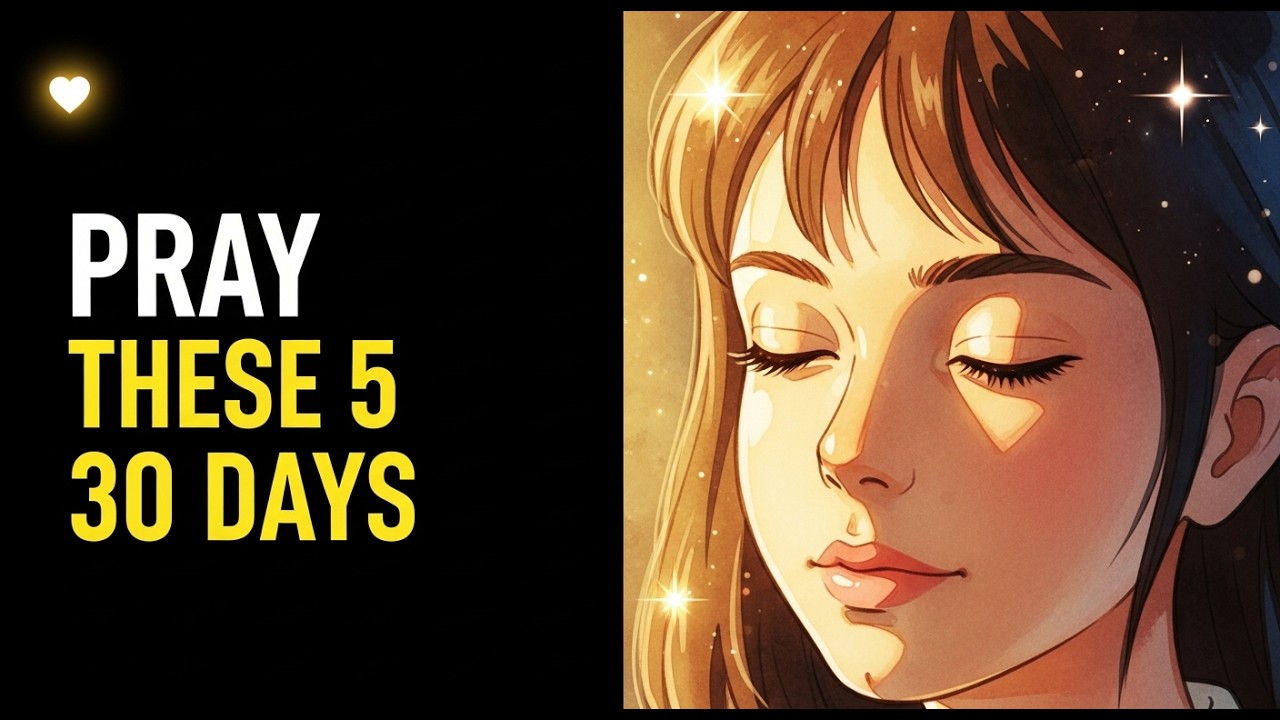 5 Prayers That Changed My Life in 30 Days - YouTube
