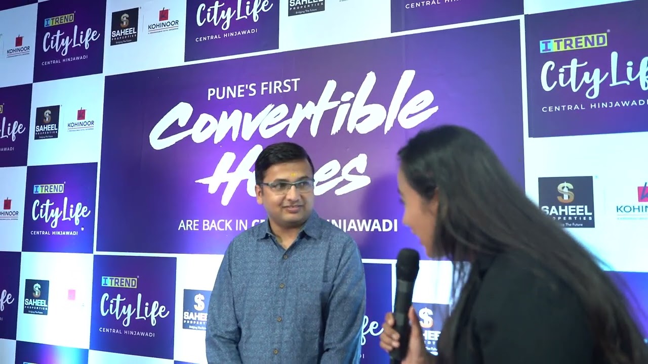 Customer Testimonial | ITrend City Life - Convertible Homes | Central Hinjewadi |  Saheel Properties