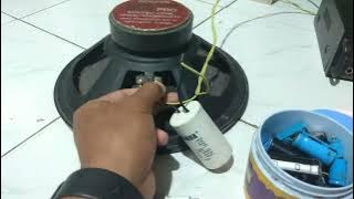 Cara Menambah BASS Speaker dengan Busi Bekas dan Elko