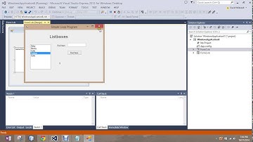 Listboxes   Searching