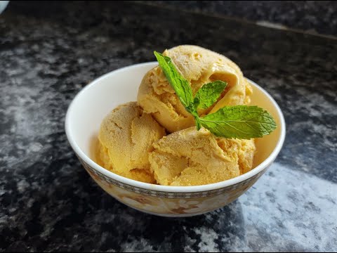 How To Make Mango Ice cream. 