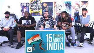 15 Things You didn't know About India   Reaction! | foreigners reaction