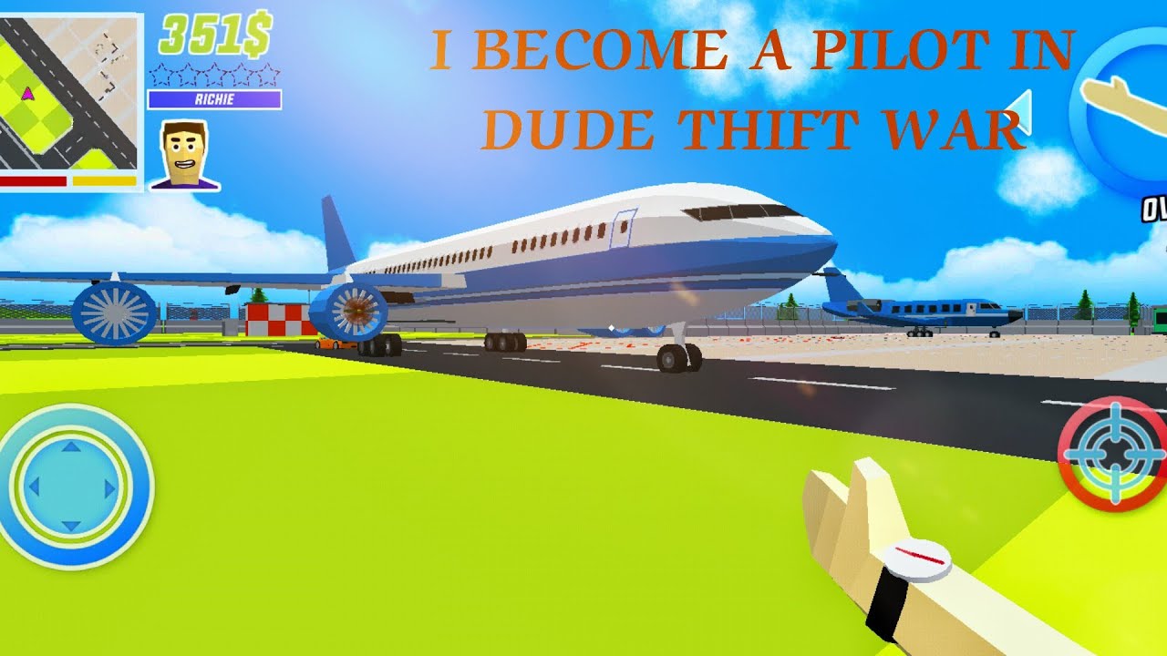 I became a pilot dude theft war🛫✈️✈️✨✨🎊:) :) 😊#gaming 