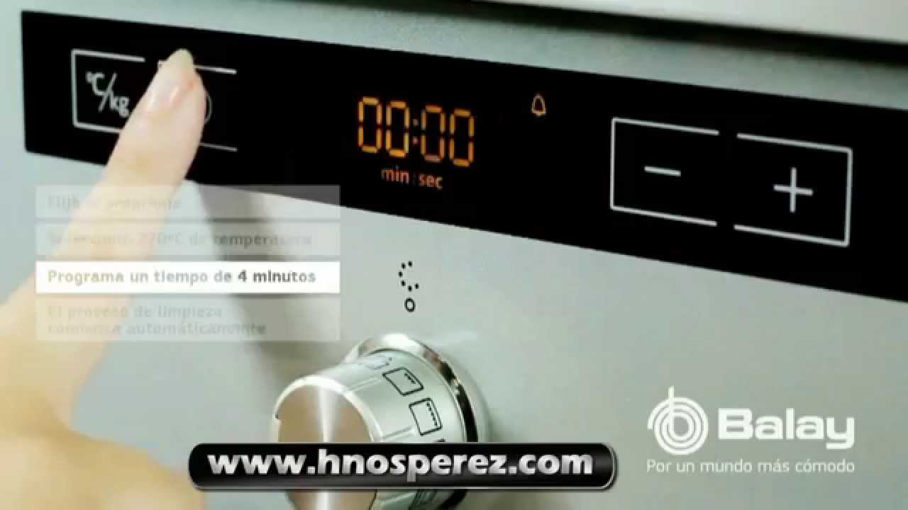 🔴 Hornos Balay y la Aqualisis, el innovador sistema de limpieza - YouTube