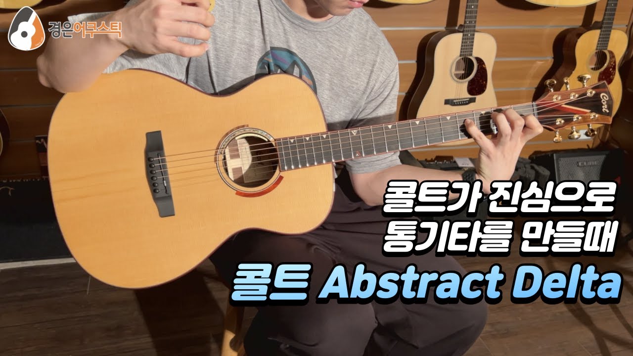 [콜트기타] 콜트 Abstract Delta 기타 리뷰 (Cort Abstract Delta Guitar Review