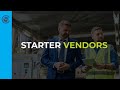 Starter Vendors