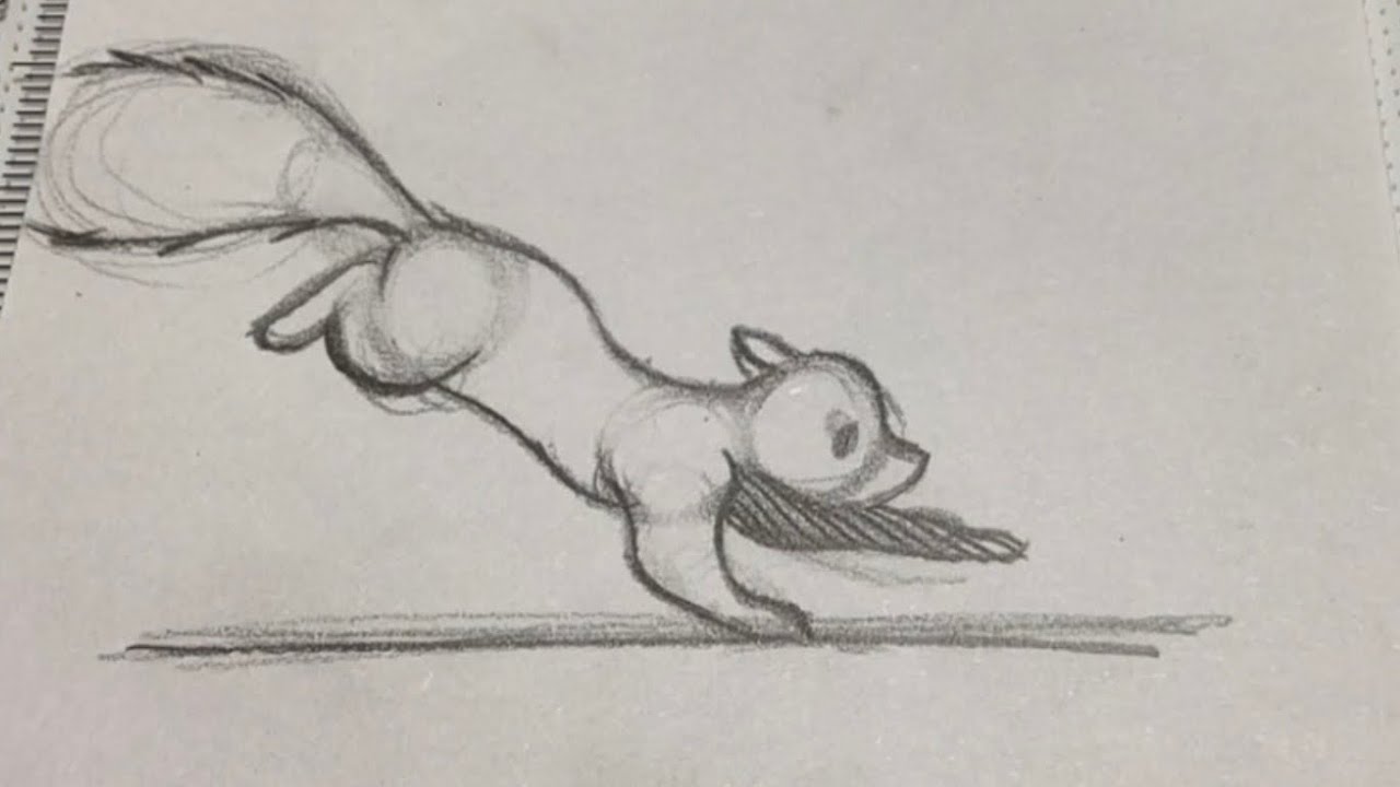 Animation Practice- Dog and Squirrel