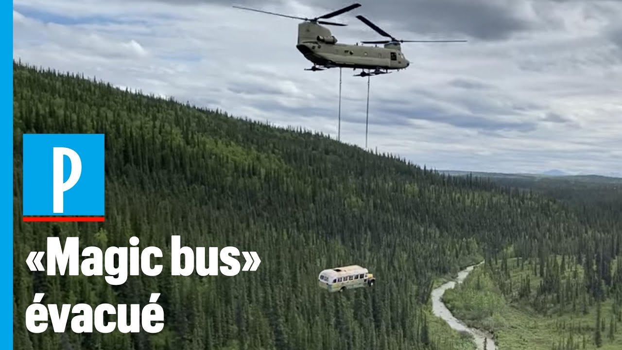 Alaska le célèbre bus du film « Into the Wild » déplacé par sécurité