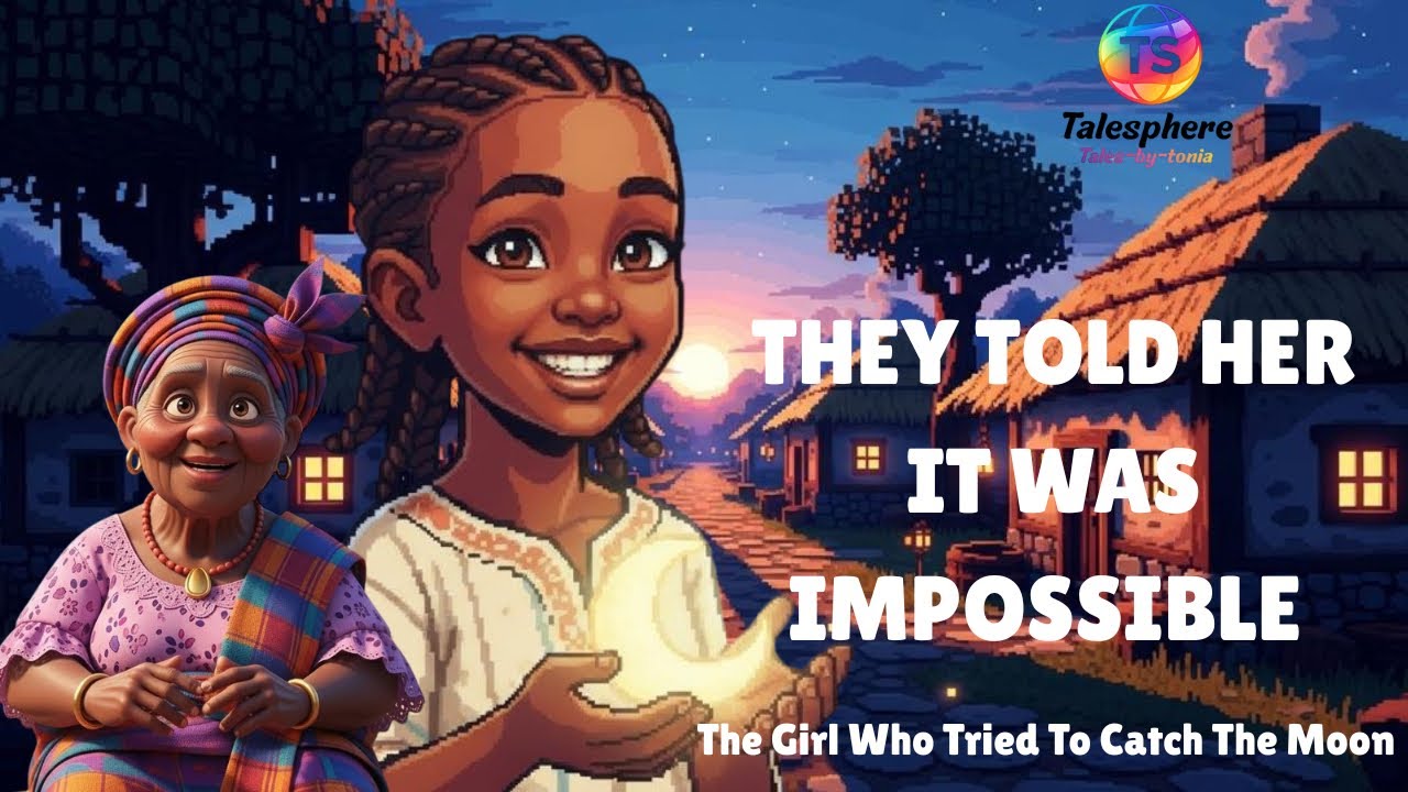 She tried to catch the moon