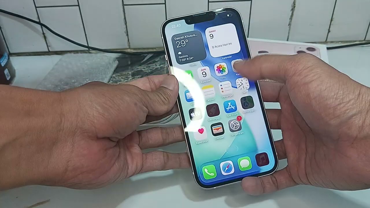 Unboxing iPhone 13 128GB Wifi Only dari Bebas Store Shopee