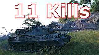 World of Tanks Leopard 1 - 11 Kills