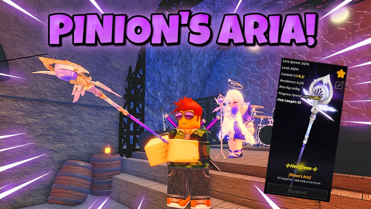 getting-the-pinion-s-aria-rod-in-roblox-fisch-dev-rod-youtube