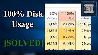 How To Fix 100% Disk Usage in Windows 10