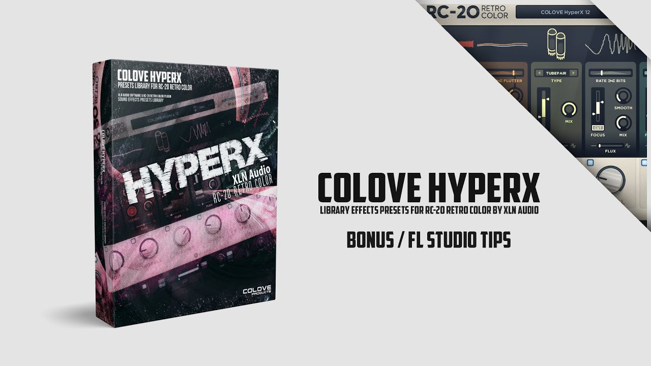 COLOVE HyperX for RC-20 Retro Color (Presets Library Bonus Review)