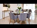 New Modern Dining Room Ideas 2025 | Stylish Dining Tables &amp; Elegant Living Room Interior Design
